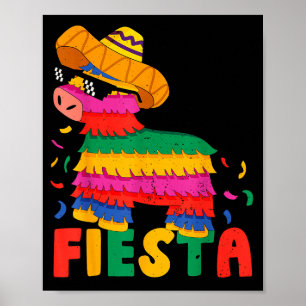 Bruh Lets Fiesta Cinco Mayo Pinata Funny Mexican B Poster