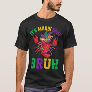Bruh Mardi Gras Teens Boys Kids Mardi Gras 5 T-Shirt