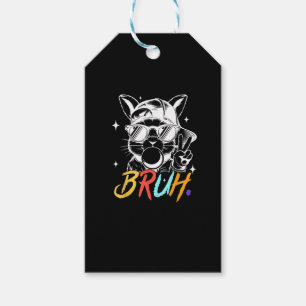 Bruh Meme Easter Cool Bunny Face Sunglasses Men Bo Gift Tags
