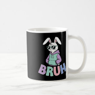 Bruh Meme Easter Day Funny Bunny Eggs Toddler Boys Coffee Mug