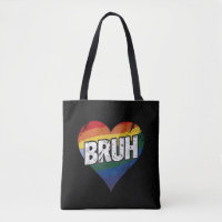 Bruh Meme Funny Saying Bro Greeting Gay LGBT Pride