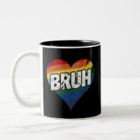 Bruh Meme Funny Saying Bro Greeting Gay LGBT Pride