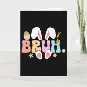 Bruh Meme Funny Saying Bro Greeting Teens Boys Eas Card