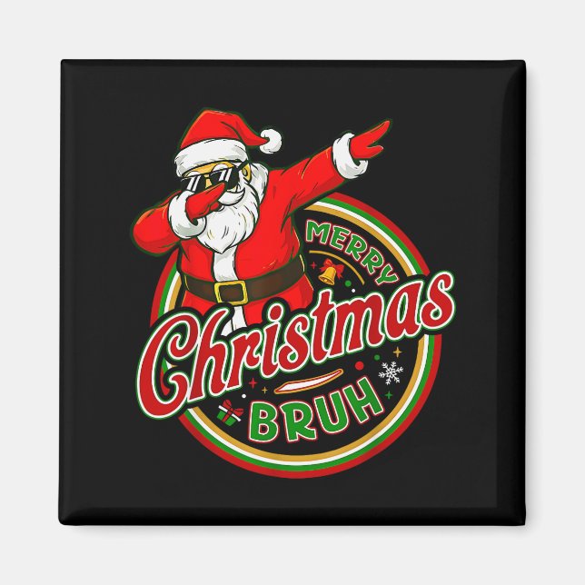 Bruh Meme Funny Saying Bro Greeting Teens Boys Men Magnet (Front)