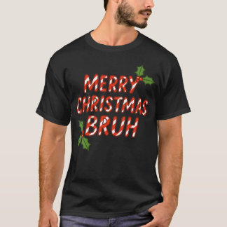 Bruh Meme Funny Saying Bro Greeting Teens Boys Men T-Shirt