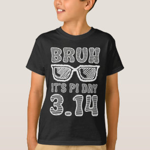 Bruh Pi Day 3.14 Pi Symbol Funny Pi Day Teachers M T-Shirt