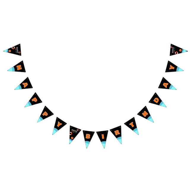Bruh Pool Party Birthday  Bunting (All)