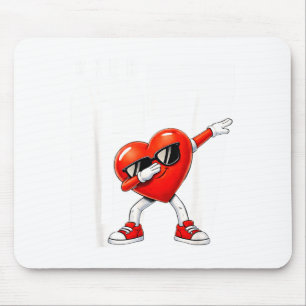 Bruh six seven 67 meme cool valentine's day teens mouse mat