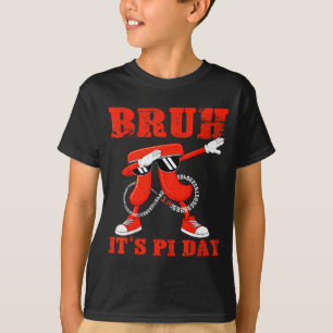 Bruh six seven day 3.14 number math dabbing 67 mem T-Shirt