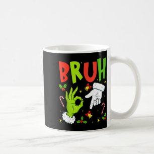 Bruh Six Seven Meme Christmas 67 Bruh Christmas 6 Coffee Mug