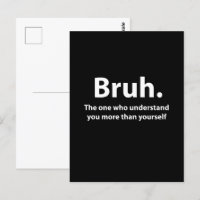 Bruh Typography Bruh