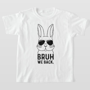 Bruh We Back 2nd Grade Back to School Second Grade T-Shirt