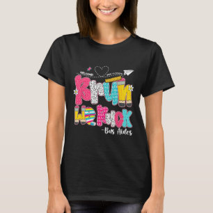 Bruh We Back Bus Aides Welcome Back To School T-Shirt