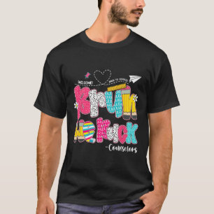 Bruh We Back Counsellors Welcome Back To School T-Shirt