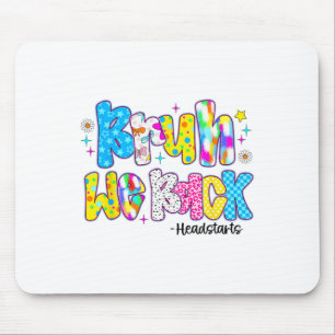 Bruh We Back Headstarts Funny Back To School Mouse Mat