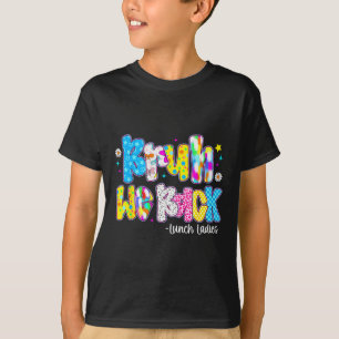 Bruh We Back Lunch Ladies Cute Back To School T-Shirt