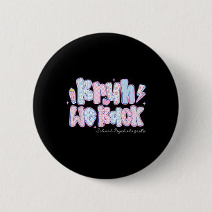 Bruh We Back School Psychologists Pencil Back To S 6 Cm Round Badge
