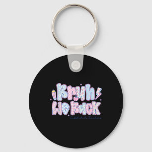 Bruh We Back Substitute Teachers Flowers Back To S Key Ring