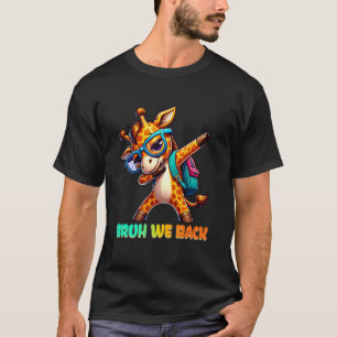 Bruh We Back to School Kids & Teachers Funny Dabbi T-Shirt