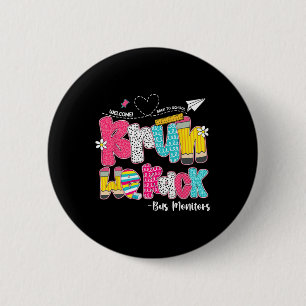 Bruh We Ck Bus Monitors Welcome Ck To School 6 Cm Round Badge