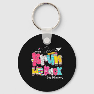 Bruh We Ck Bus Monitors Welcome Ck To School Key Ring