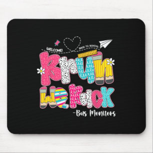 Bruh We Ck Bus Monitors Welcome Ck To School Mouse Mat
