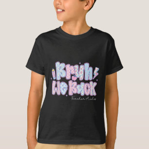 Bruh We Ck Teacher Aides Pencil Ck To School T-Shirt