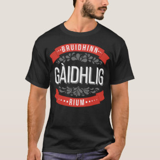 Bruidhinn Gaidhlig rium Speak Gaelic with me red b T-Shirt