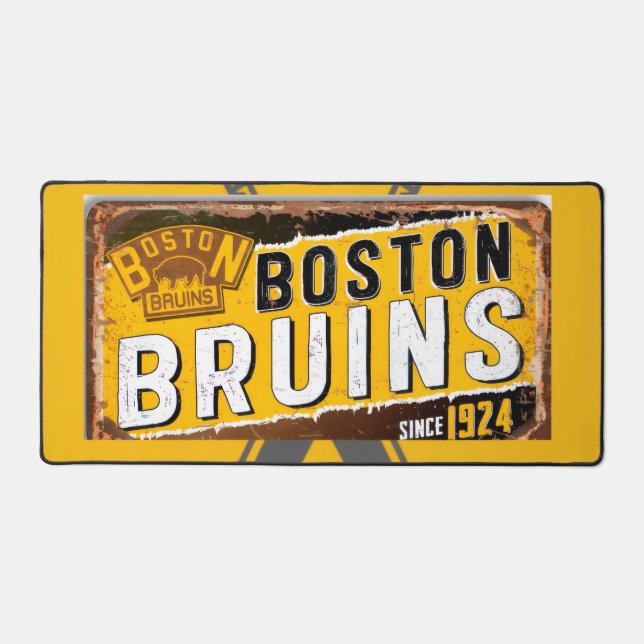 bruins desk mat (Front)