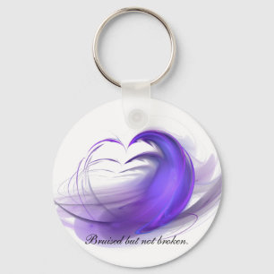 Bruised But Not Broken Key Ring