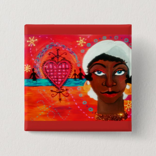 Brujas Button (Front)