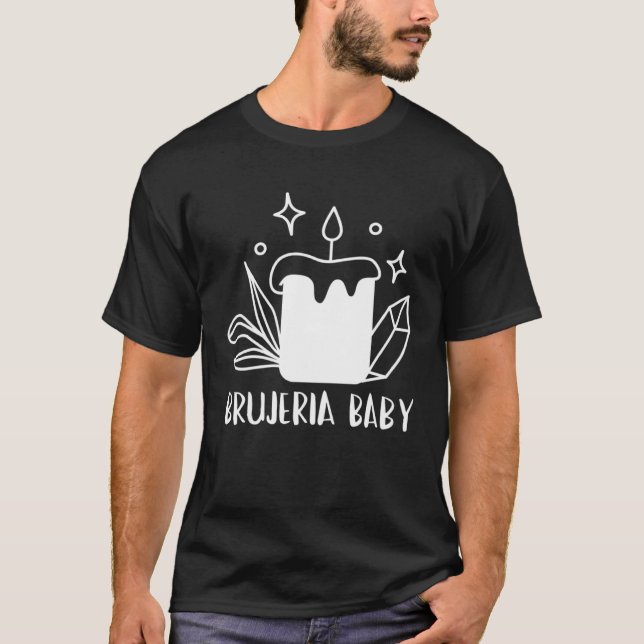 Brujeria Baby Mexican Witchcraft Wiccan Brujeria T-Shirt (Front)