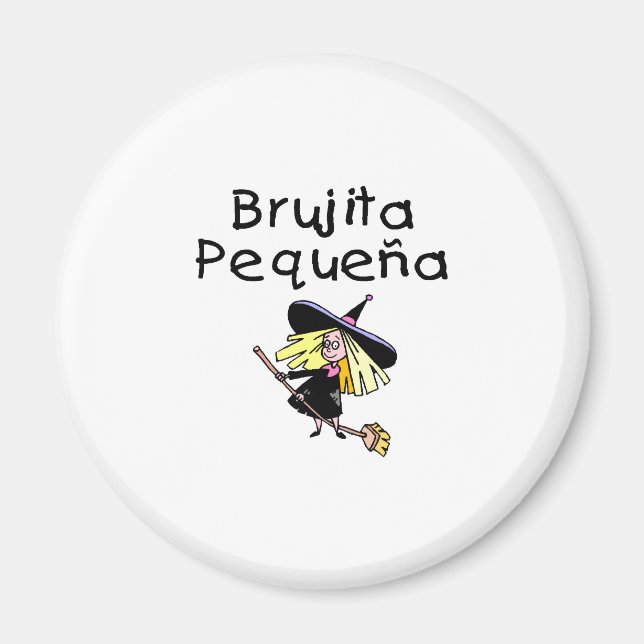 Brujita Pequena Magnet (Front)