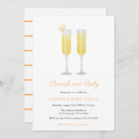 Brunch and Baby Mimosas Shower or Sip & See