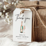 Brunch and Bubbly Elegant Bridal Shower Gift Tags<br><div class="desc">Brunch and Bubbly Elegant Bridal Shower Gift Tags</div>