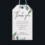 Brunch and Bubbly Elegant Bridal Shower Gift Tags<br><div class="desc">Brunch and Bubbly Elegant Bridal Shower Gift Tags</div>