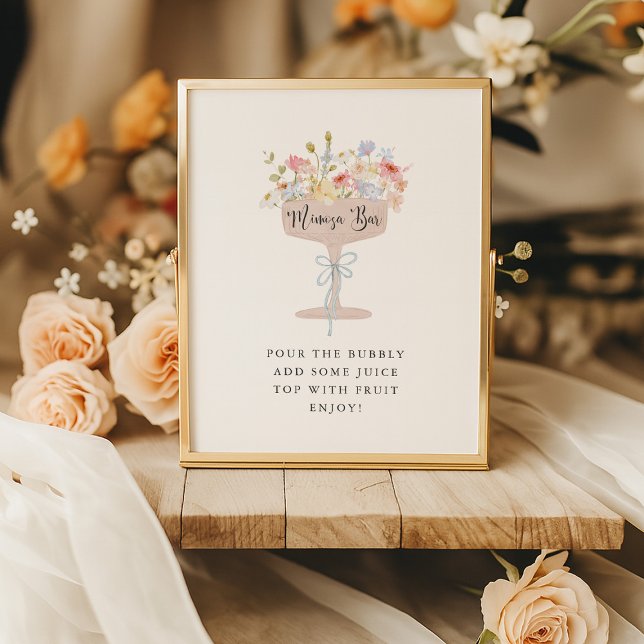 Brunch and Bubbly Mimosa Bar Sign  (Creator Uploaded)