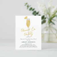 Brunch and Bubbly Mimosa Cocktail Bridal Shower