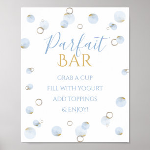 Brunch Bubbly and Baby Shower Parfait Bar Poster