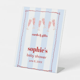 Brunch & Bubbly Baby Shower Cards & Gift Sign