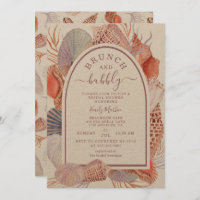 Brunch & Bubbly Beach Seashells Bridal Shower