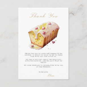 Brunch & Bubbly Bridal Shower Thank You Card