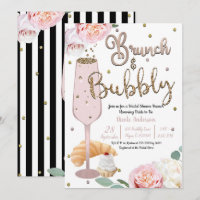 Brunch & Bubbly Champagne Croissant Bridal Shower
