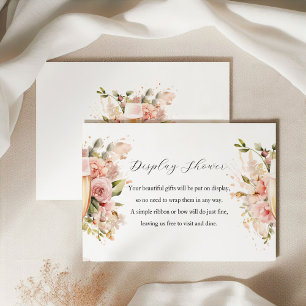 Brunch & Bubbly Display Card   Floral Decor