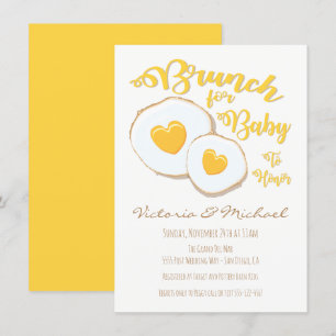 Brunch for Baby Shower Invitations