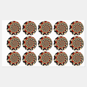 Brunch Fractal Art Funny Food, Tomatoes, Eggs