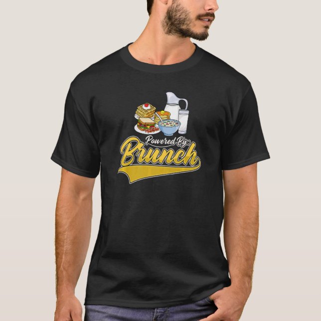 Brunch Ideas Food Recipes Mimosa Breakfast Sunday  T-Shirt (Front)