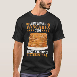 Brunch Outfit Pancake Costume Breakfast Pancake T-Shirt