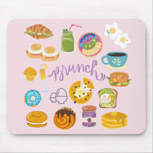 Brunch Squad Mouse Mat