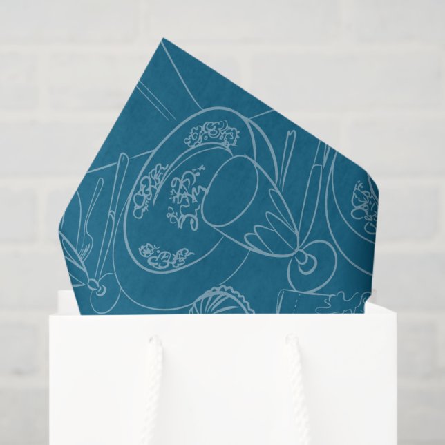 Brunch Tablescape Tissue Paper (Gift Bag)